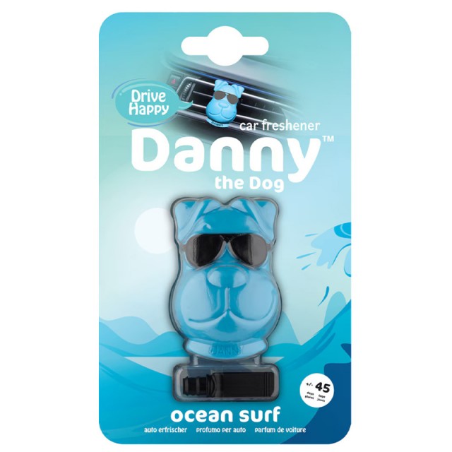 Odorizant auto DANNY THE DOG, Ocean Surf Odorizant auto DANNY THE DOG, Ocean Surf